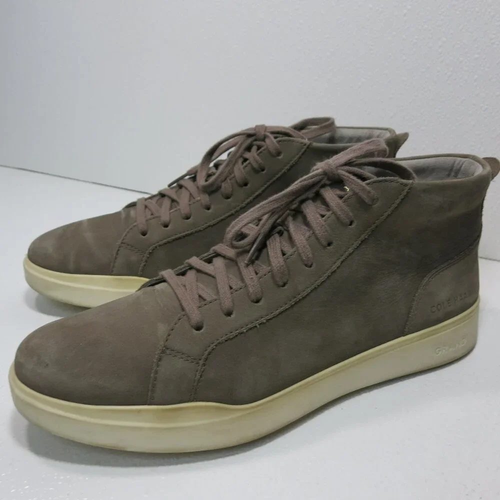 Cole Haan Grand Nubuck Leather Casual Dress Comfort Boots Men's Footwear 10 M